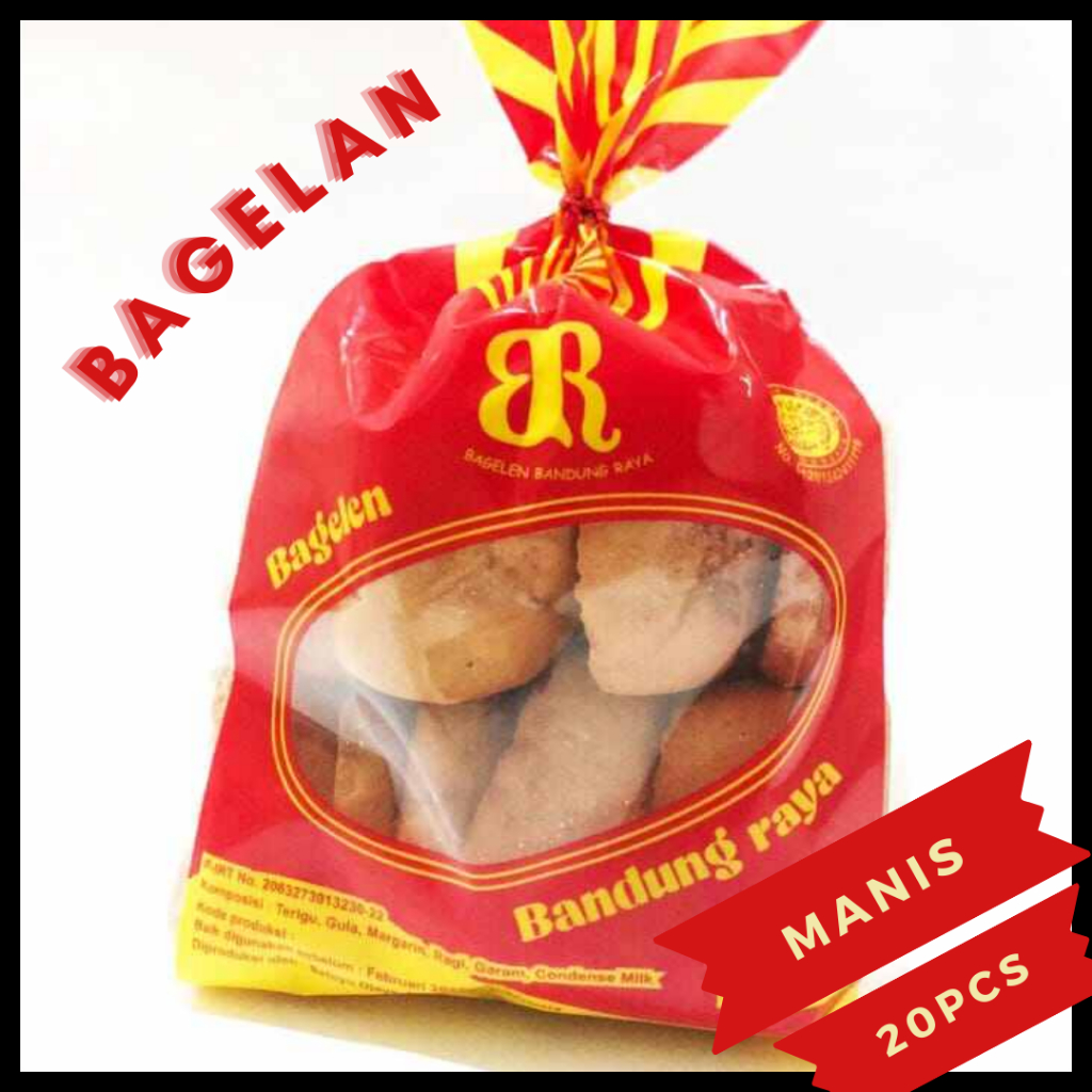 Jual Cemilan Roti Kering Sharon Bagelan Bandung Raya Bagelen Manis Isi ...