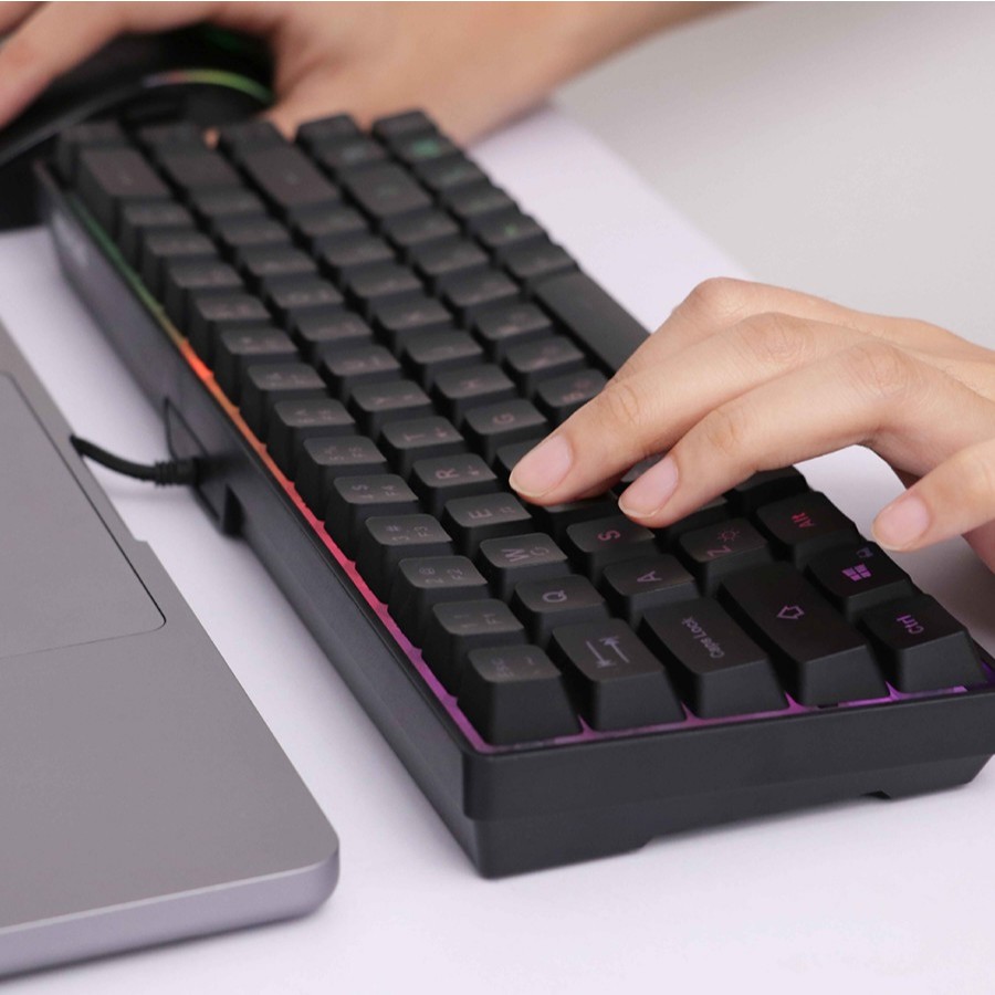 Jual Rexus Keyboard Gaming Mini Battlefire K68M | Shopee Indonesia
