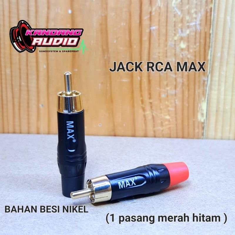 Jual JACK RCA JEK RCA CONNECTORS RCA AUDIO RCA MAX | Shopee Indonesia