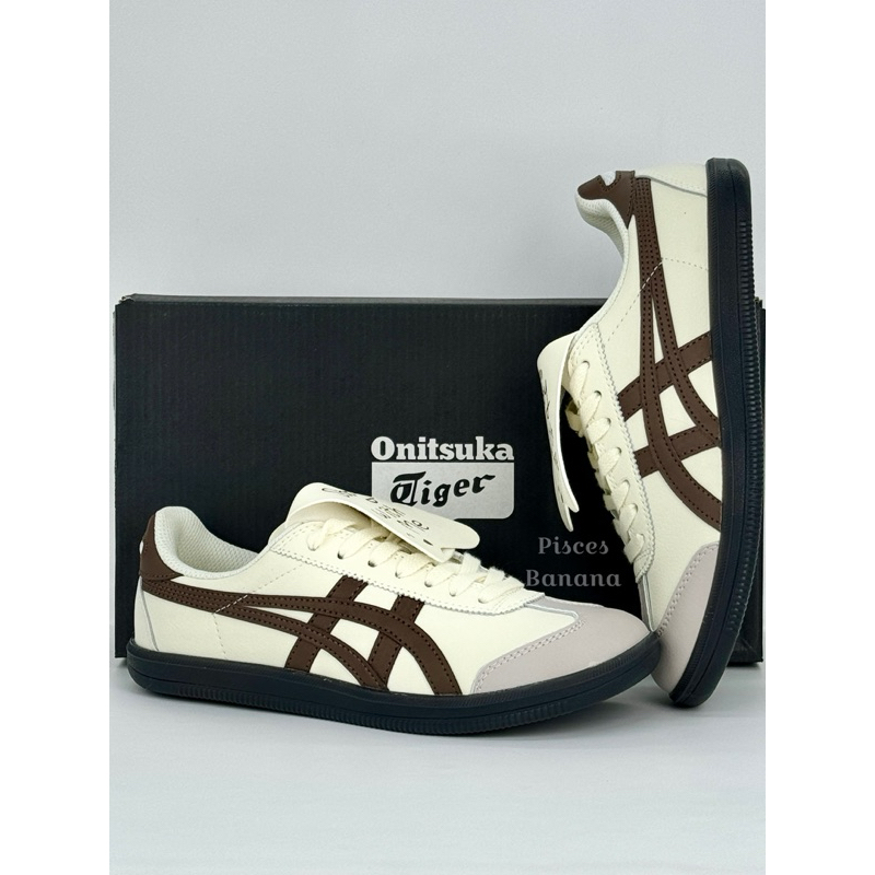 Jual Sepatu Onitsuka Tokuten Stay With Me White Brown | Shopee