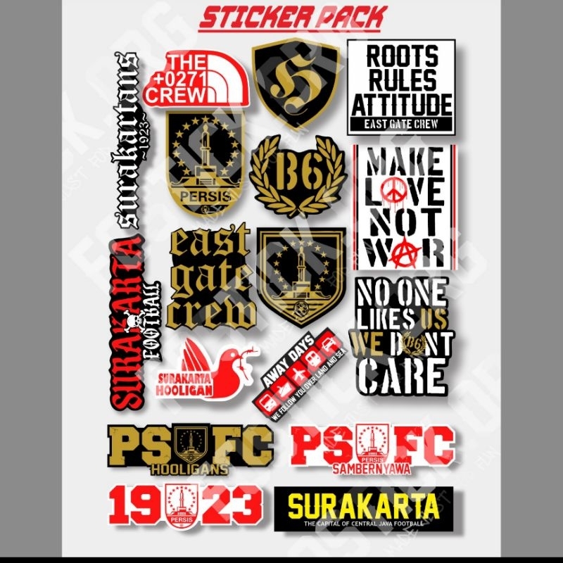 STIKER SATUAN )PERSIS SOLO