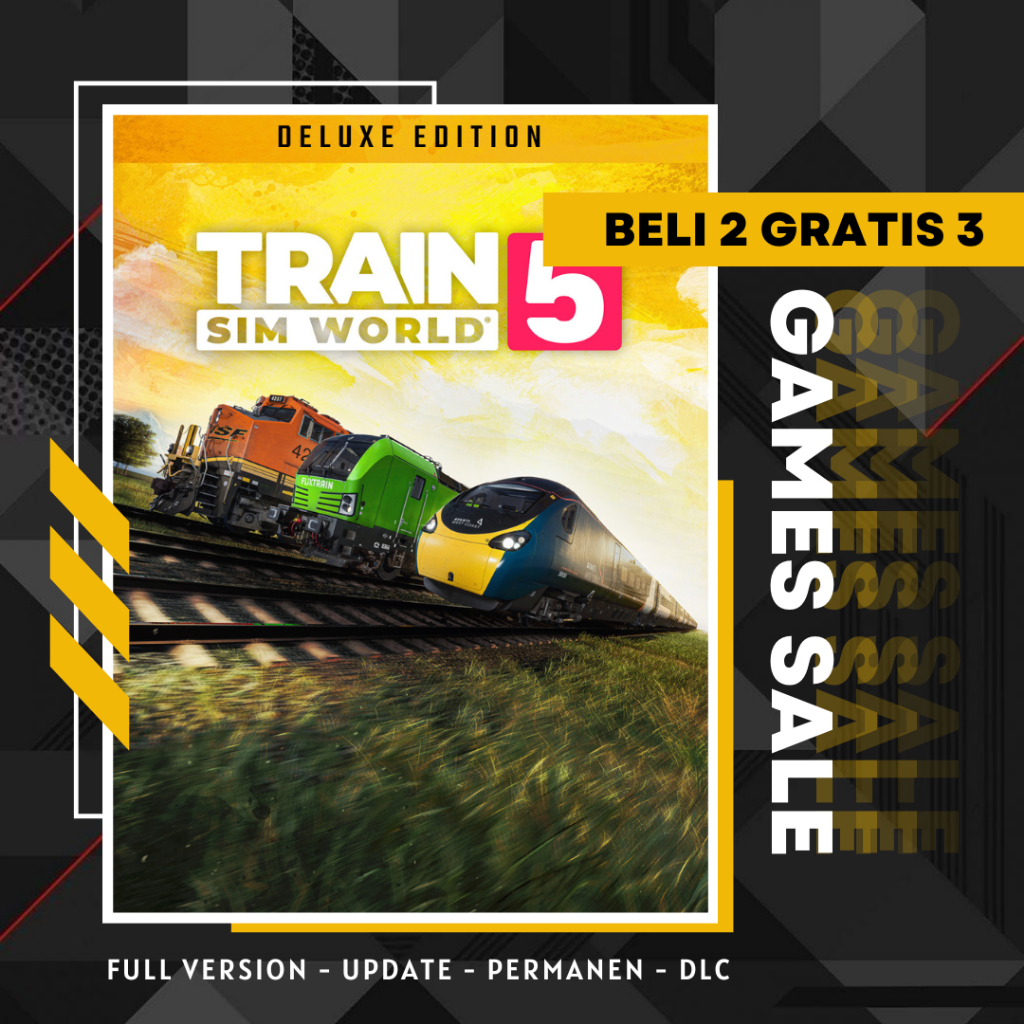 Jual TRAIN SIM WORLD 5 SPECIAL EDITION - GAME PC - GAME LAPTOP - PC ...