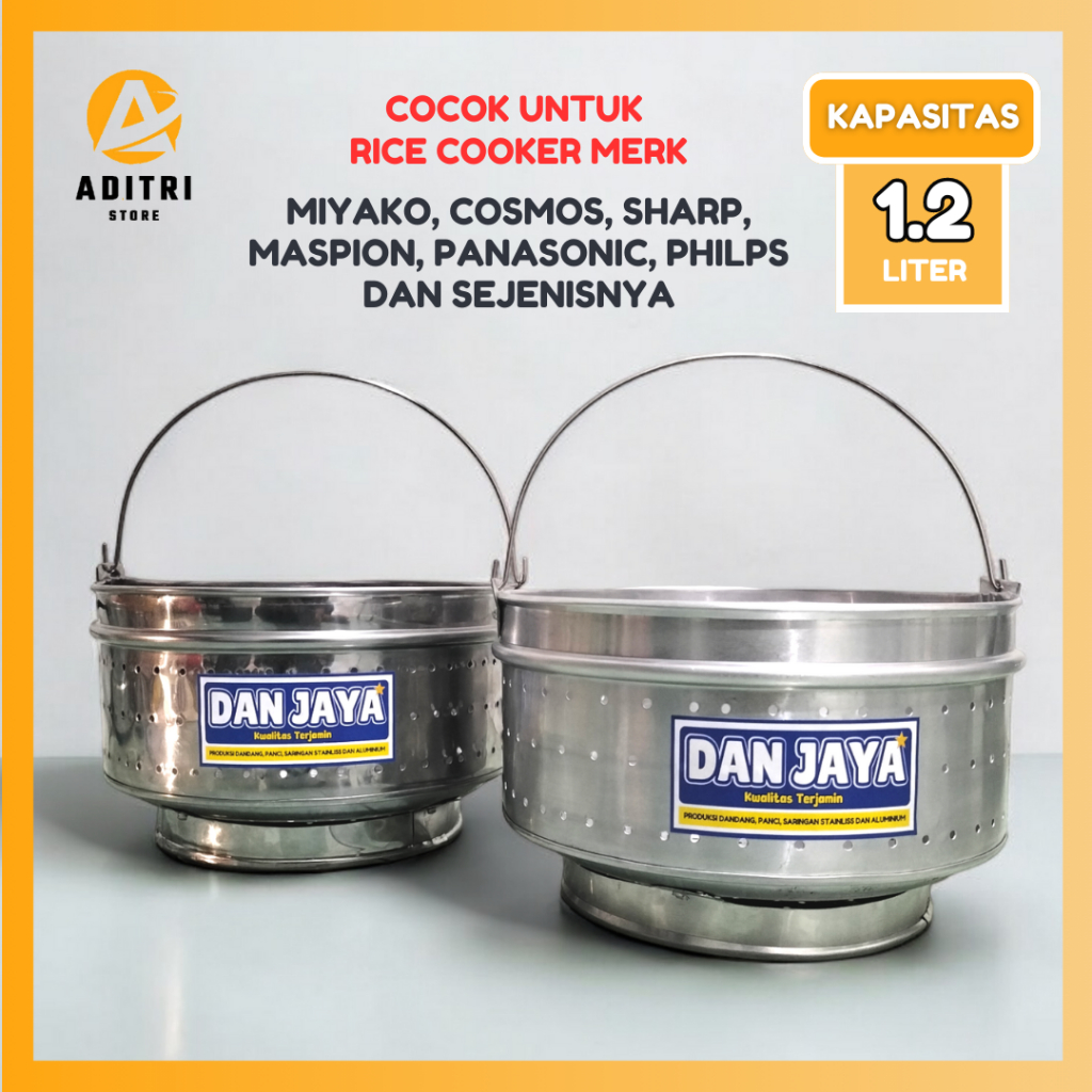 Jual Saringan Kukusan Nasi Rendah Gula untuk rice cooker 1.2 liter ...