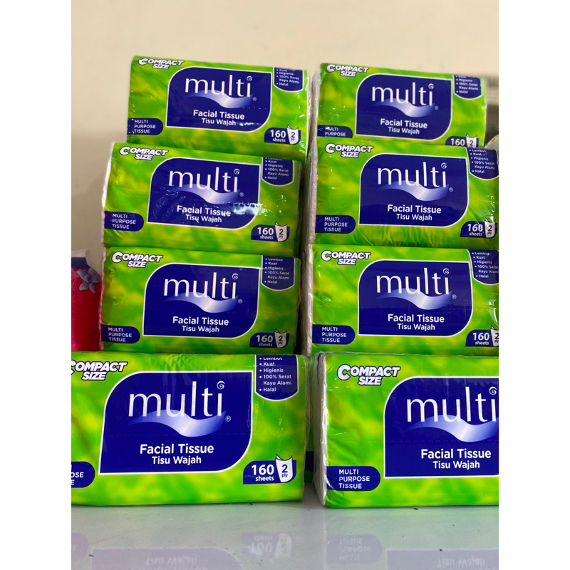 Jual PAKET MURAH TISU/TISSUE MULTI 160 SHEET ( 2 PCS ) | Shopee Indonesia