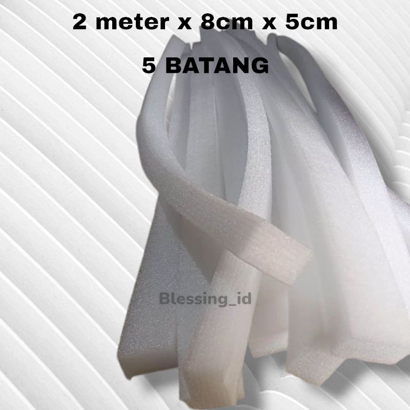 Jual Paket 5 pcs Busa bunga elastis dekorasi 2meter, Busa bunga buket ...