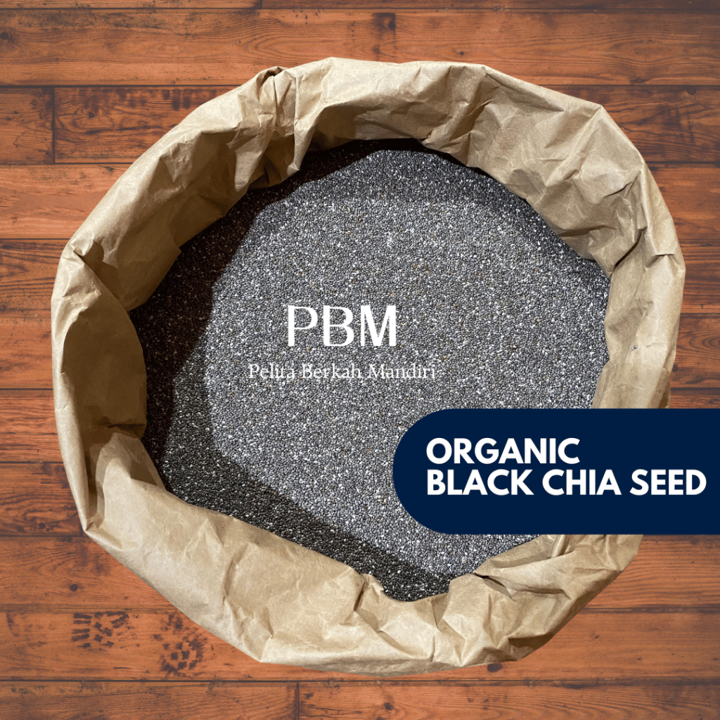 Jual Organic Black Chia Seed 250gr / Organik Chia Seed 250gr / Organic ...