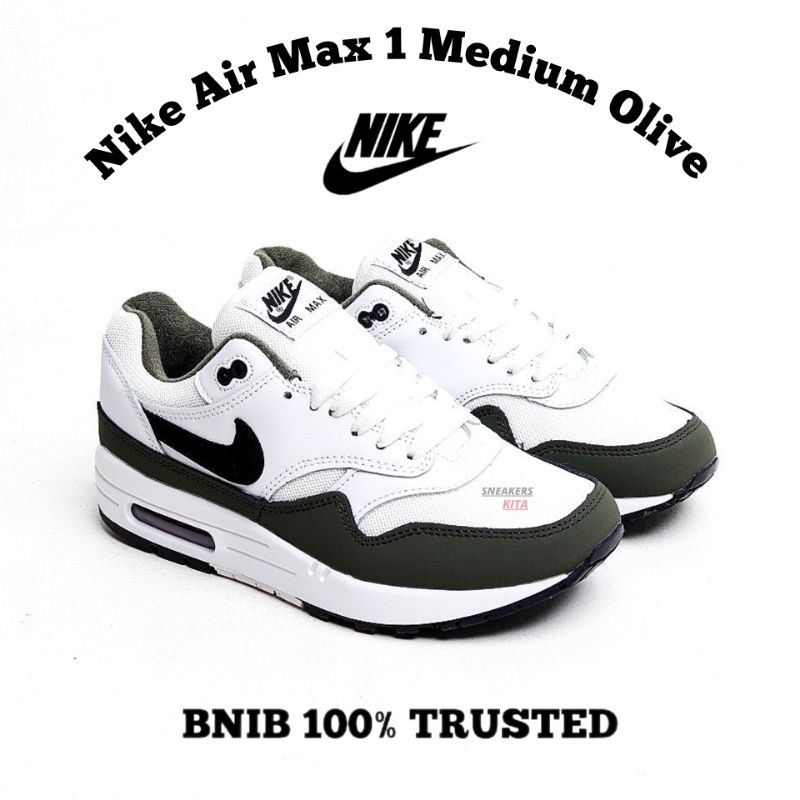 Sepatu Nike Air Max 1 White Black FD9082 107 BNIB 100 Authentic
