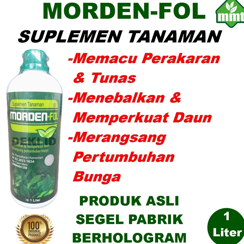 Jual Spesial Mordenfol 1 Liter Pupuk Cair Magnesium Pospat Morden Foll ...