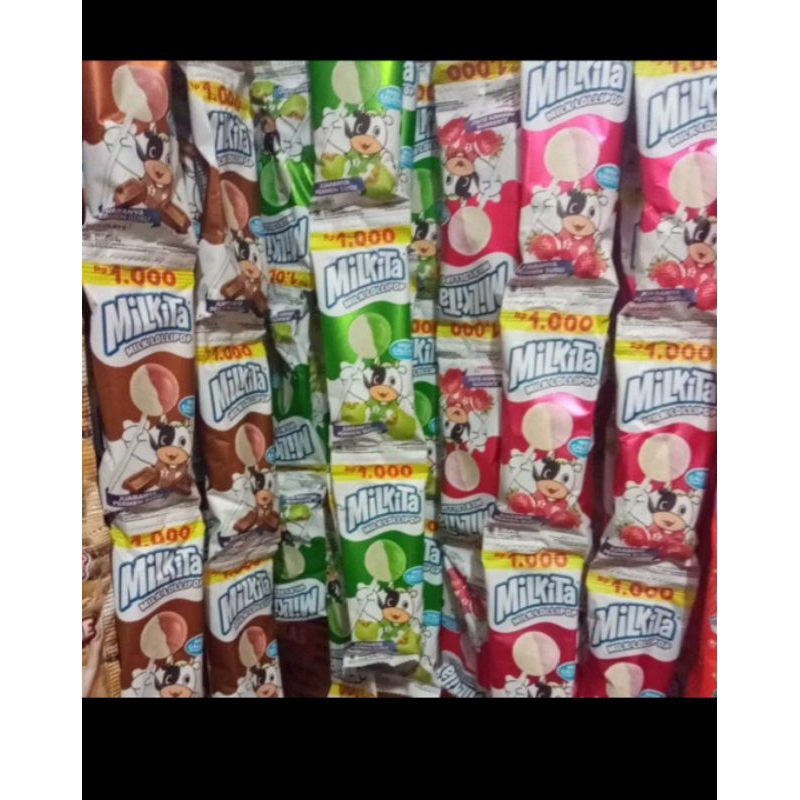 Jual permen milkita renceng isi 10pcs | Shopee Indonesia