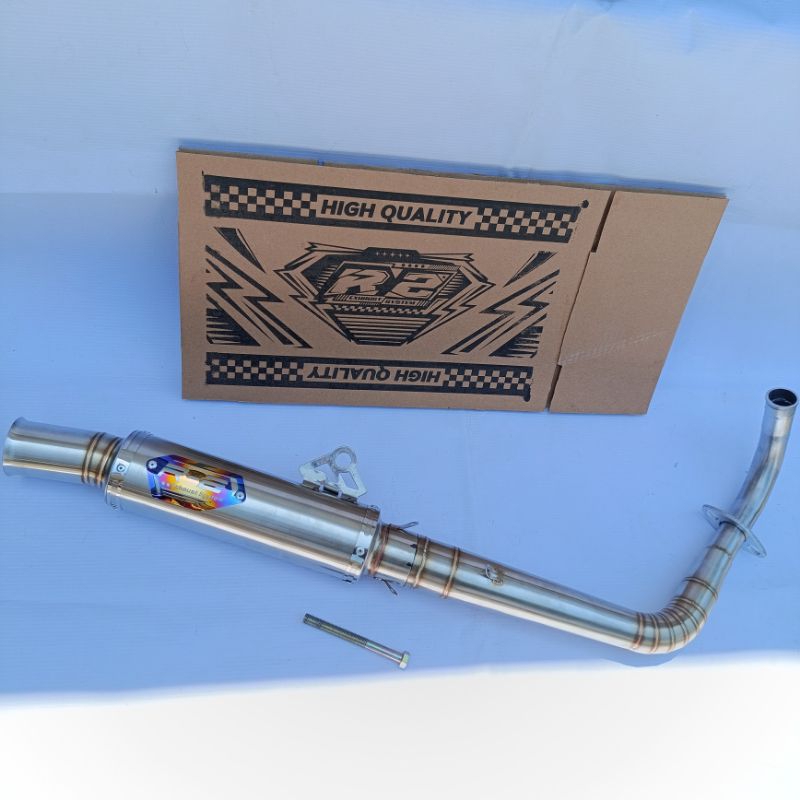 Jual Knalpot Vario 125 / vario 150 PNP type SALEMBA ORIGINAL R2 MUFFLER ...
