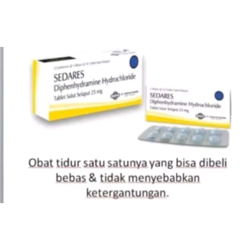 Jual SEDARES 25MG TABLET 1 STRIP ISI 10 TABLET (PERSTRIP) | Shopee ...