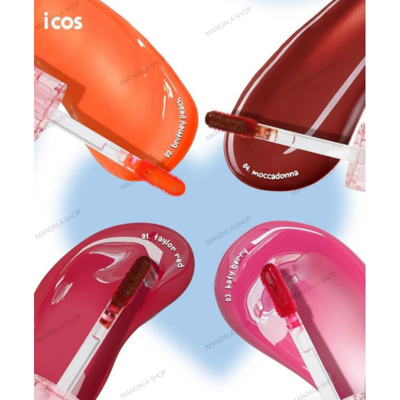 Jual ICOS jazzing Up Jelly Color/Lip tint Icos | Shopee Indonesia
