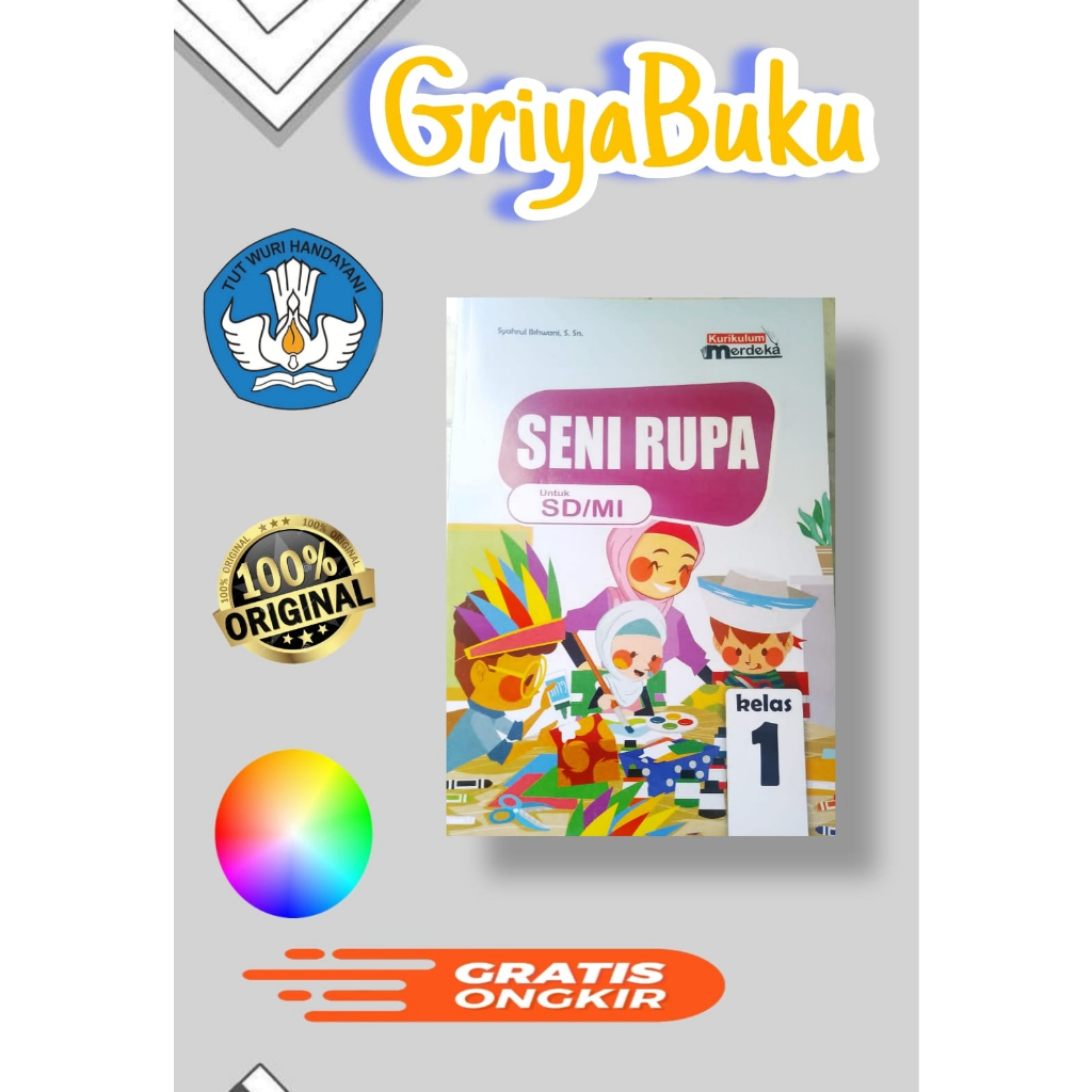 Jual BUKU PAKET SD/MI SENI RUPA KELAS 1 WAHANA KARYA JAYA KURIKULUM ...