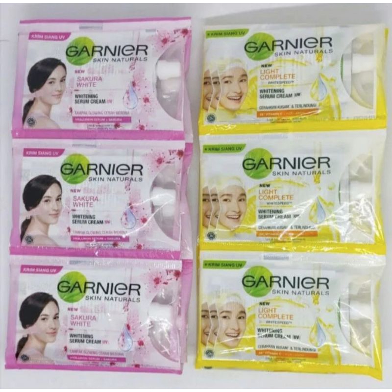 Jual Garnier cream sachet skin natural 7ml Shopee Indonesia