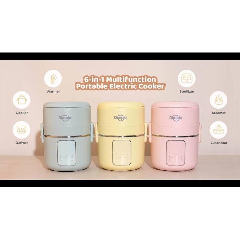 Jual LITTLE DIMPLE Portable Electric Cooker EC-828 | Shopee Indonesia