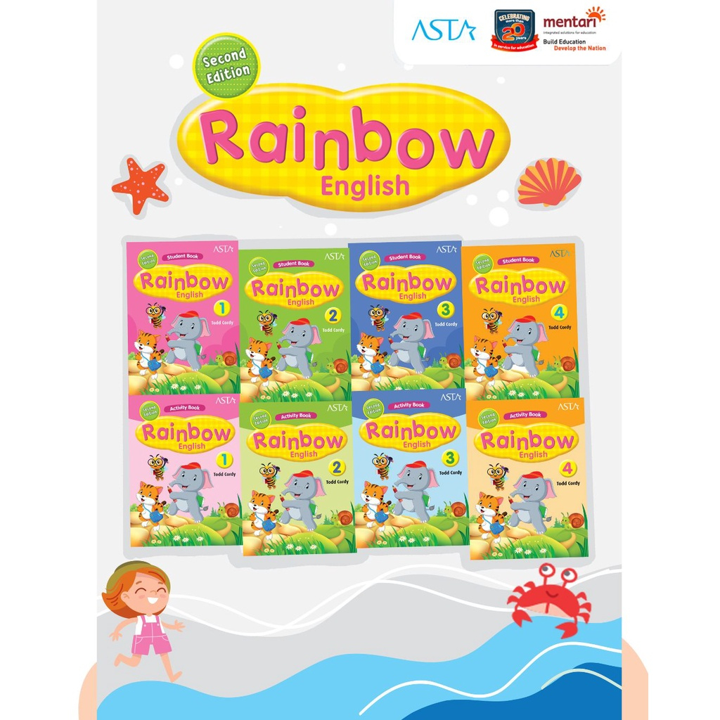 Jual Rainbow English Second Edition | Buku Pelajaran Bahasa Inggris TK ...