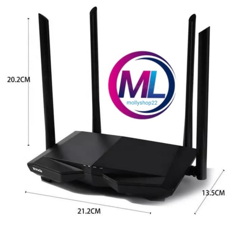 Jual TENDA AC6 DUAL BAND ROUTER 5GHZ AND 2.4 GHZ COMBO | Shopee Indonesia