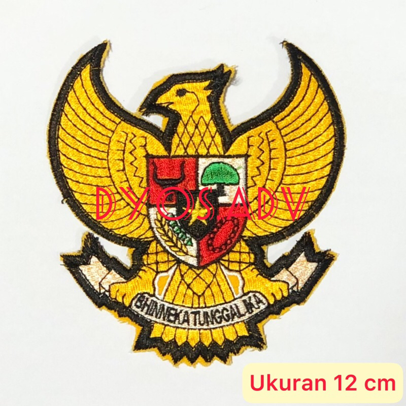 Jual Bordir Lambang Garuda Pancasila 12cm | Shopee Indonesia