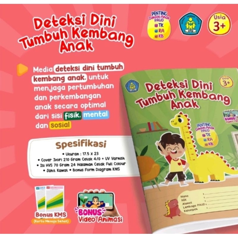 Jual Buku Deteksi Dini Tumbuh Kembang Anak ( DDTK ) | Shopee Indonesia