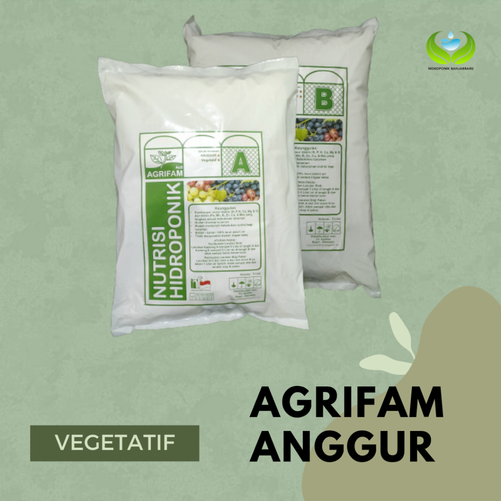 Jual NUTRISI AB MIX AGRIFAM ANGGUR 5 LITER | Shopee Indonesia