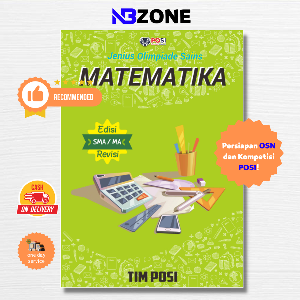 Jual Posi Buku Olimpiade Matematika Smama Materi Soal And Pembahasan Jenius Olimpiade Sains 9246