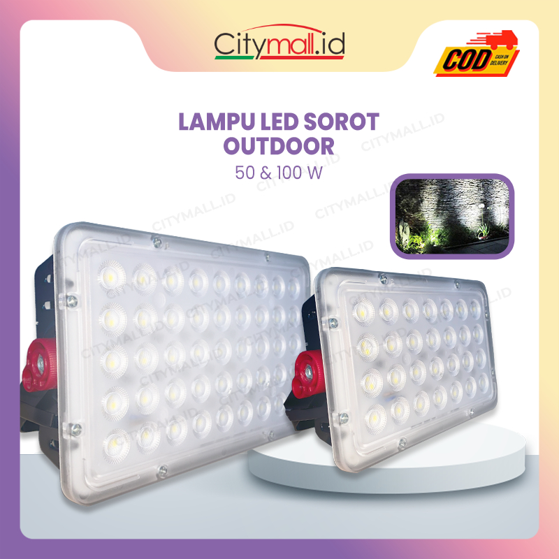 Jual Horici Highlight Lampu Sorot LED 50W 100W Lampu Outdoor Lampu