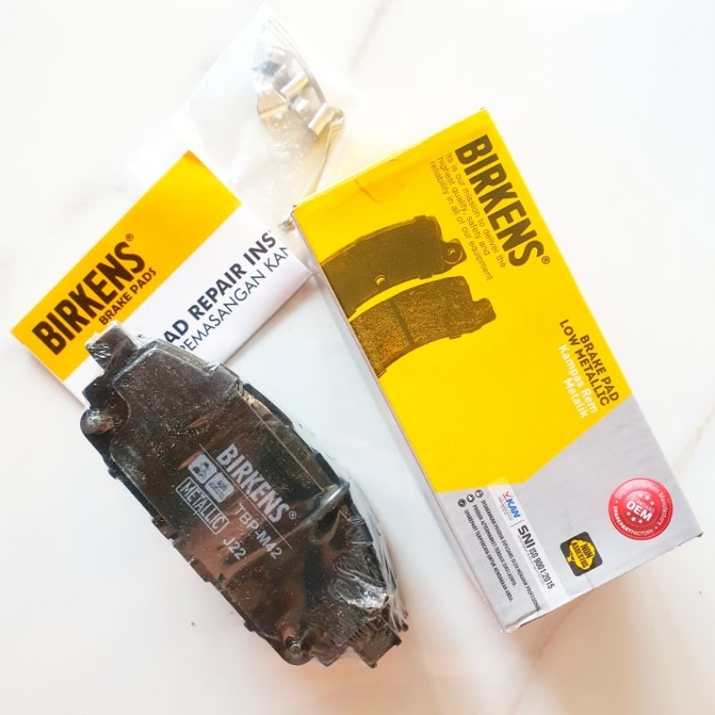 Jual Birkens Brake Pad Kampas Rem Depan Innova Reborn Venturer Shopee Indonesia