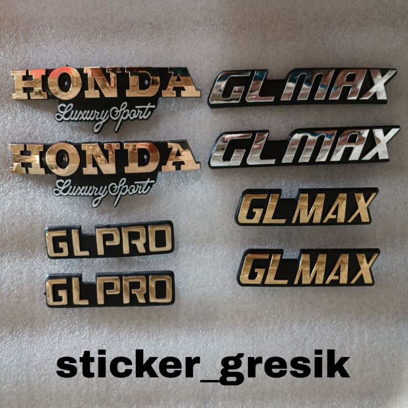 Jual Emblem Logo Tangki Gl Max Pro Shopee Indonesia