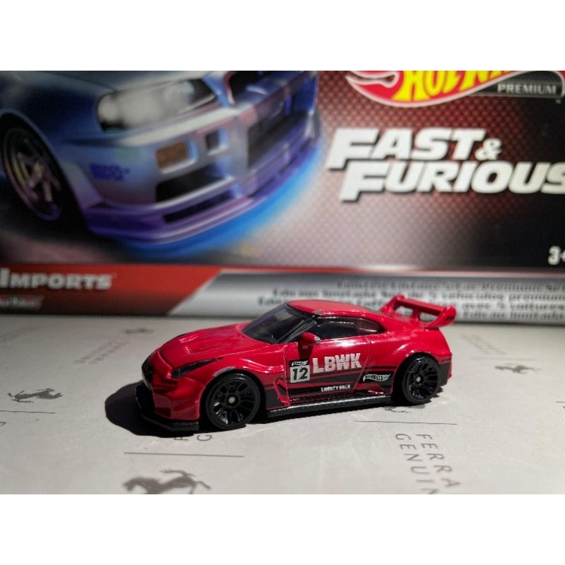 Jual HOTWHEELS NISSAN SKYLINE GTR R35 LBWK RED/MERAH (LOOSE) | Shopee ...