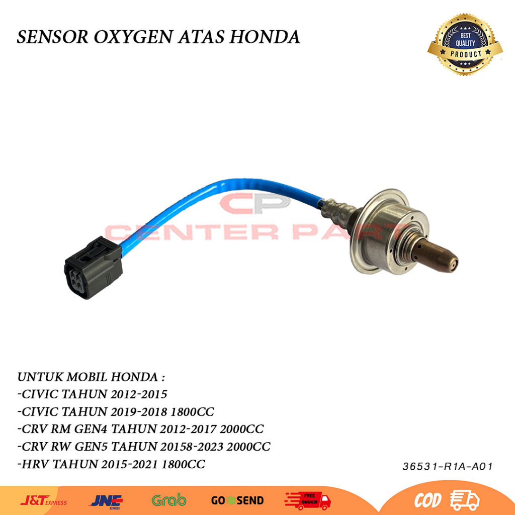 Jual Sensor Oxygen Oksigen O2 Sensor Knalpot Gas Buang Bagian Depan Atau Atas Honda Civic Crv 2150