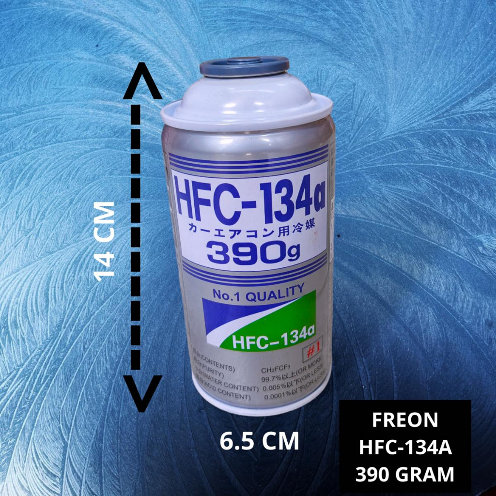 Jual Freon Kaleng HFC-134A 390 Gram HFC 134A HFC134A 390gr Kulkas ...