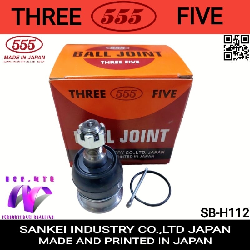 Jual BALL JOINT ARM JAZZ RS/NEW CITY THREE FIVE 555 JAPAN | Shopee