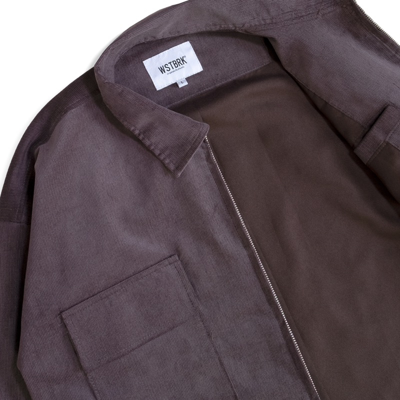 Jual WSTBRK - SCROVE WB - ( BROWN WASHED ) Drop Shoulder Work jacket ...