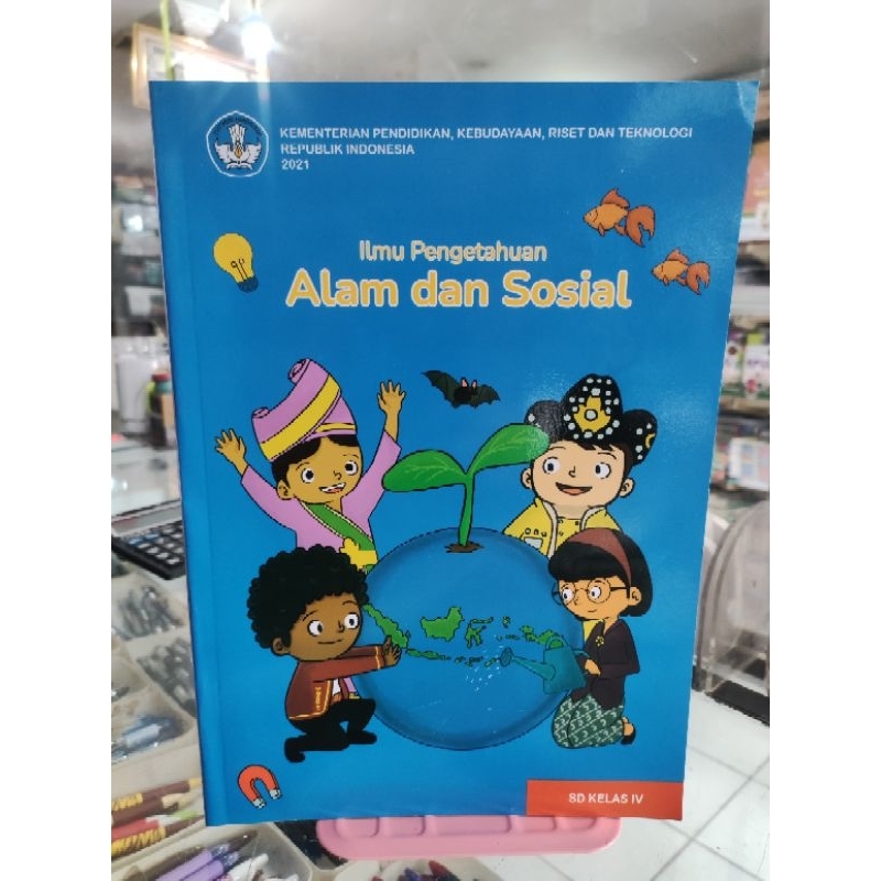 Jual Buku ilmu pengetahuan alam dan sosial kelas 4 kurikulum merdeka ...