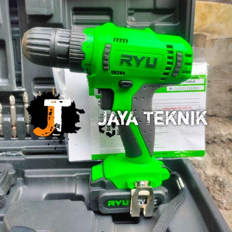 Jual Mesin Bor Cordless Model Rcd V Ryu Mesin Bor Baterai Shopee