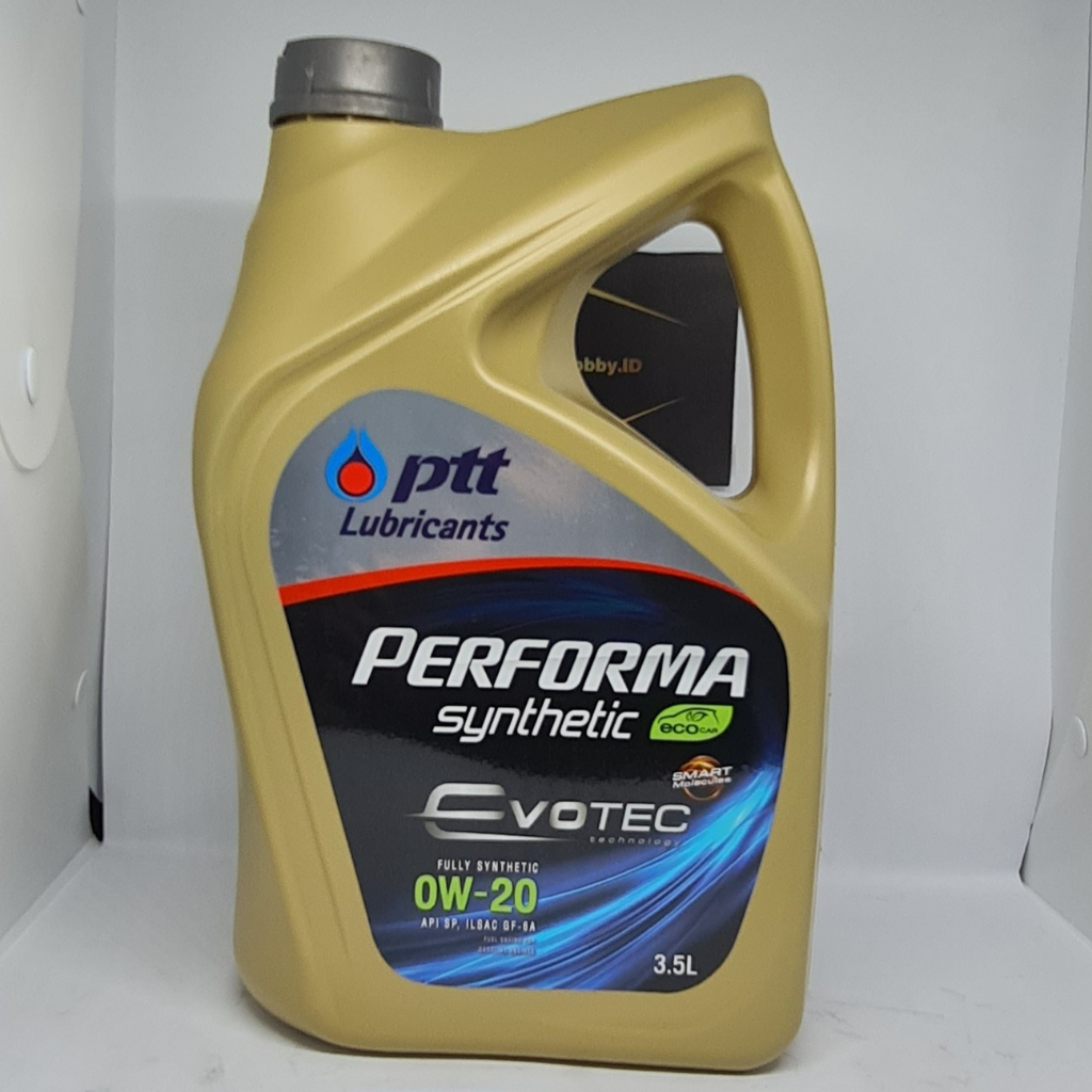 Jual PTT Performa Synthetic Eco Car SAE 0w20 API SP [3,5L] | Shopee ...