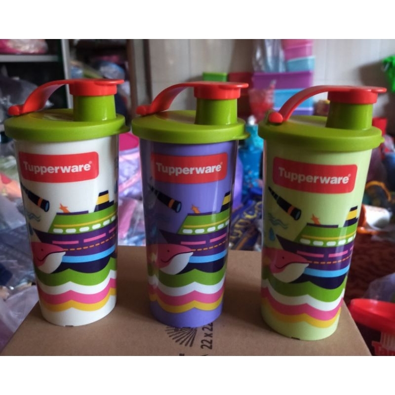 Jual FUN TUMBLER 260ML TUPPERWARE ( 1PCS ) | Shopee Indonesia