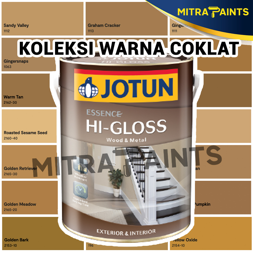 Jual Jotun Hi Gloss Cat Kayu Cat Besi 09 Liter 1 Kg Cat Minyak Jotun Warna Coklat Shopee 6236