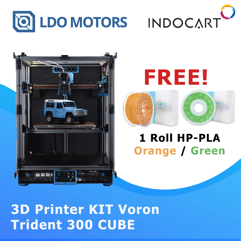 Jual 3D Printer Unit LDO VORON KIT Trident 300 CUBE Printer Kits