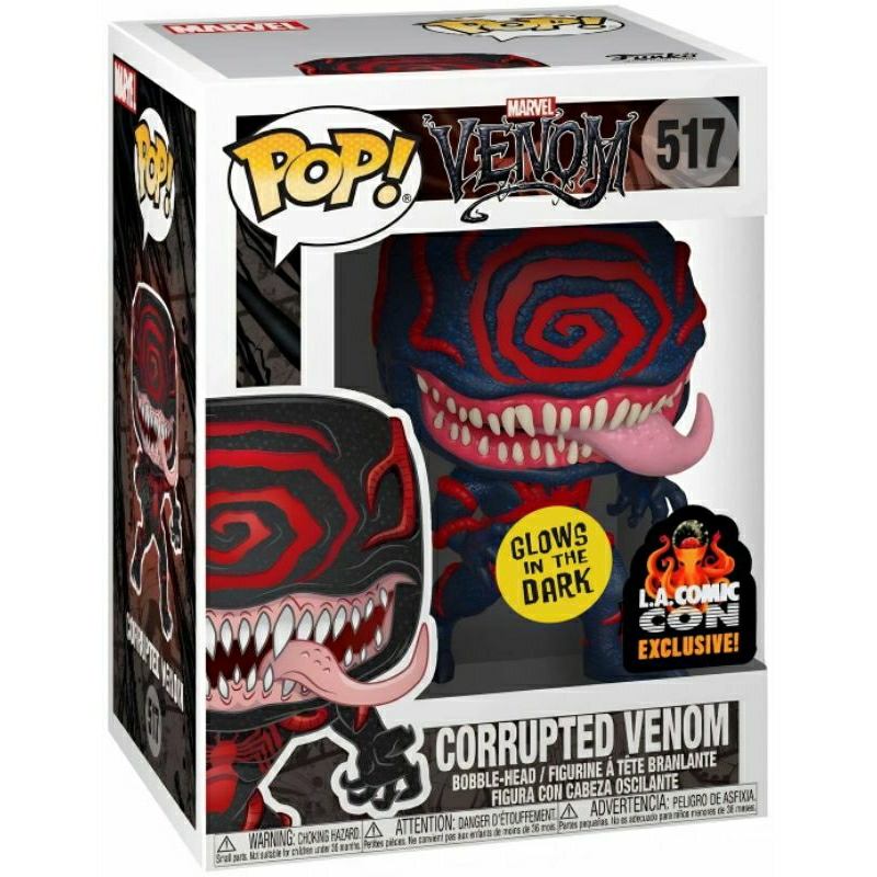 Jual Funko Pop Marvel Venom Corrupted Venom Glow In The Dark Exclusive Shopee Indonesia