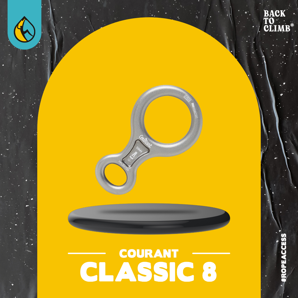 Jual COURANT Classic 8 Figure 8 Descender Original - Rope Access ...