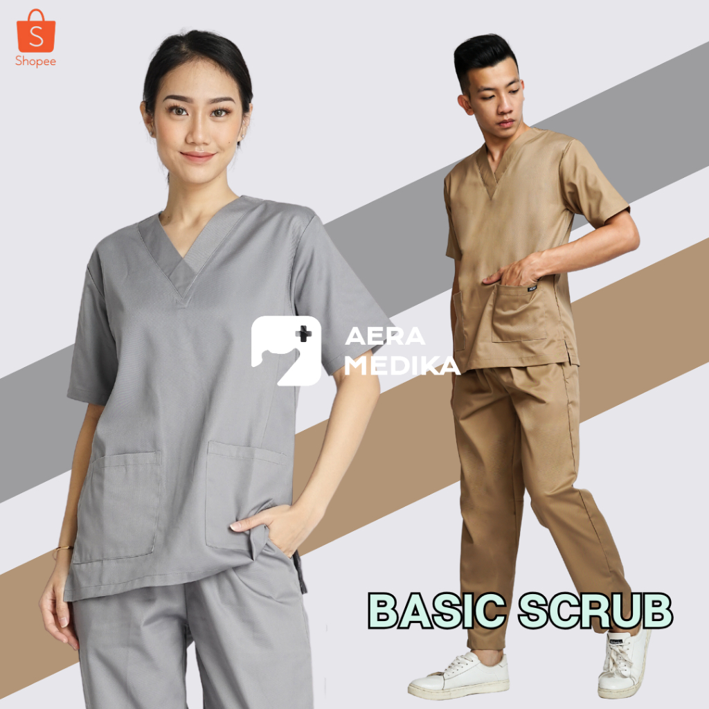 Jual Set Baju Jaga Baju Ok Baju Perawat Dokter Scrub Medis