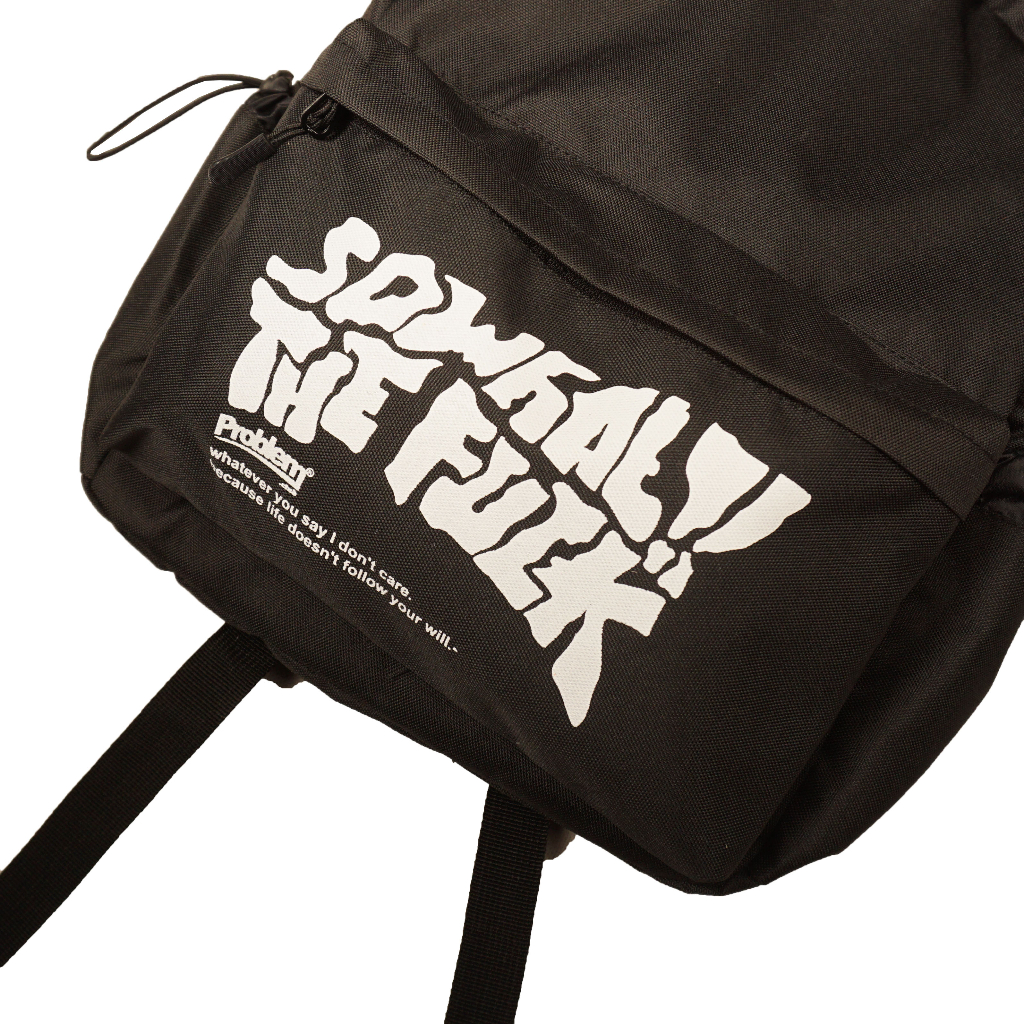 Jual Problem Club - Bagpack - Swtf - Black | Shopee Indonesia