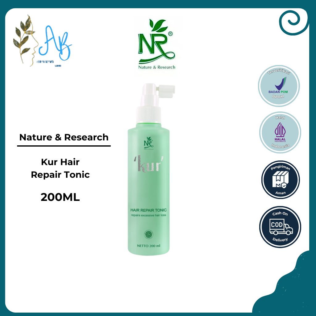 Jual NR Kur Hair Repair Tonic 200ML | Serum rambut rontok | Perawatan ...