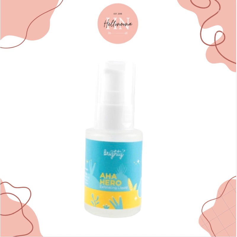 Jual Brighty AHA HERO Exfoliating Liquid | Shopee Indonesia