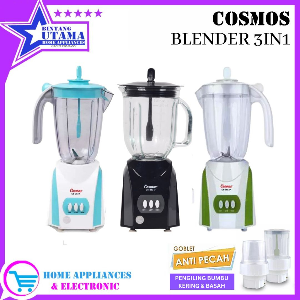 Jual (COD) Blender Cosmos CB282G / CB 282 G / CB 282G / CB 282P ...