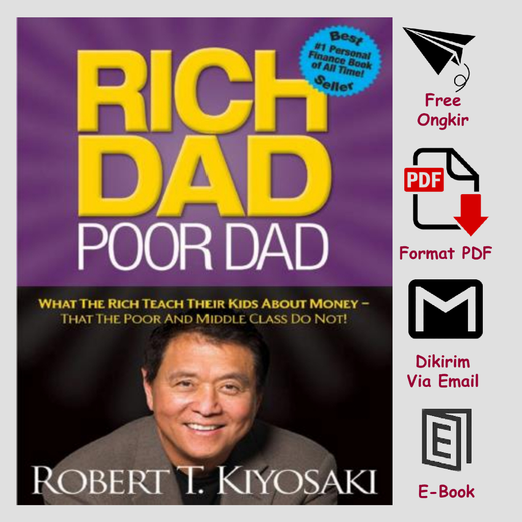 Jual Rich Dad Poor Dad Edisi Revisi Robert T Kiyosaki Shopee