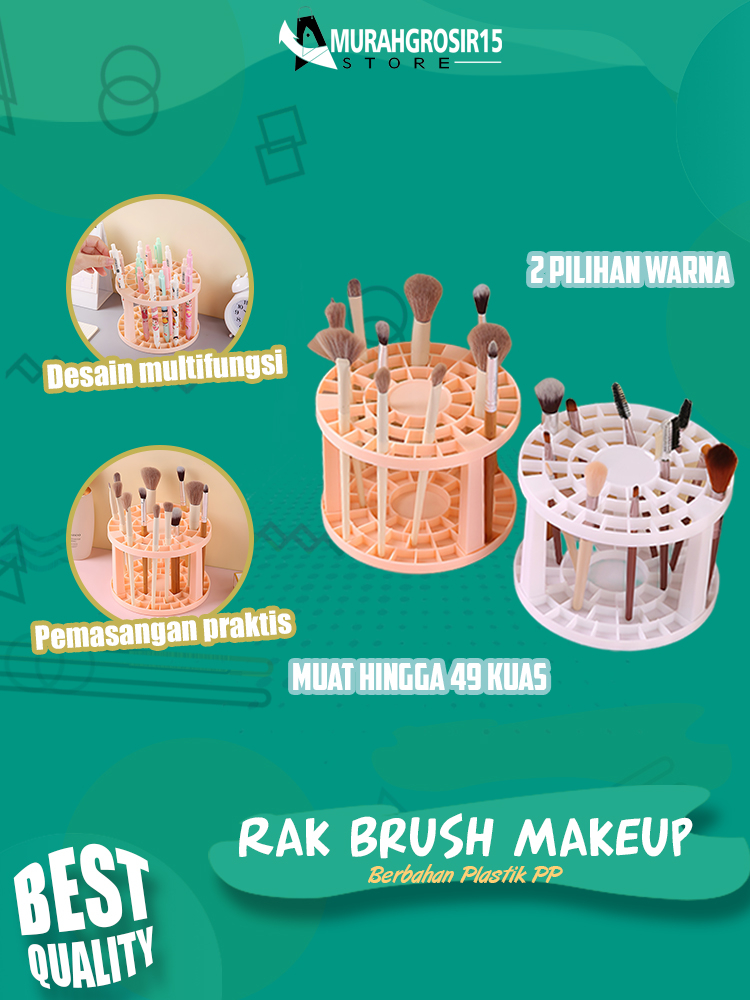 Jual Rak Brush Makeup / Rak Organizer Make Up Kosmetik | Shopee Indonesia