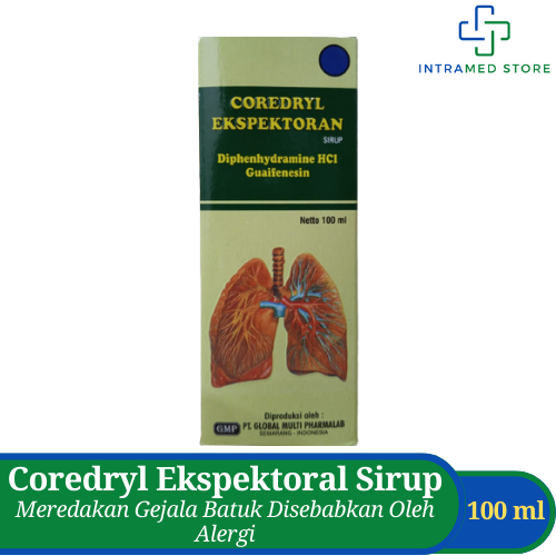 Jual Coredryl Ekspektoran Sirup 100 ml | Obat Batuk Disebabkan Oleh