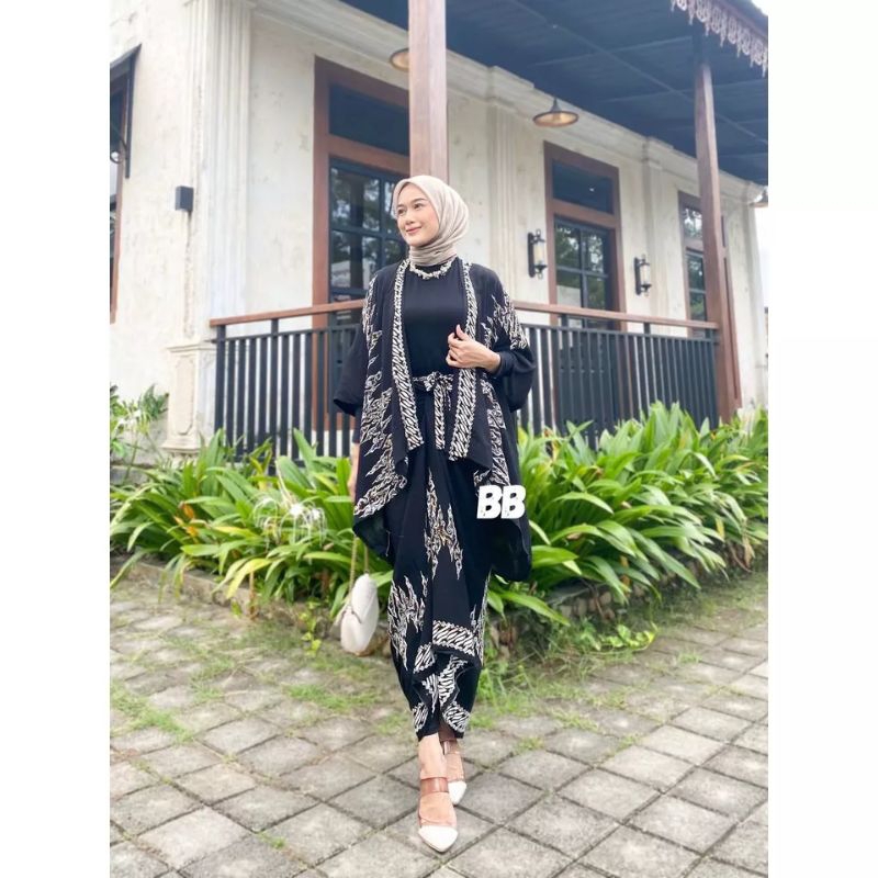 Jual One set kondangan outer dan rok lilit | Shopee Indonesia